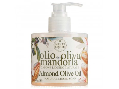 Nesti Dante Organic Liqud Soup Almond oOlive Oil - Мыло Жидкое с Миндалем и Оливковым Маслом 300мл