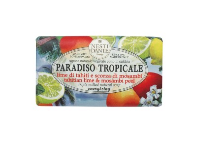 Nesti Dante Paradiso Tropicale Tahitian Lime & Mosambi Peel - Мыло Лайм и Мангустин (очищение и питание) 250мл