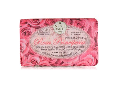 Nesti Dante Rose Principessa - Мыло Роза Принцесса (очищение и питание) 150мл