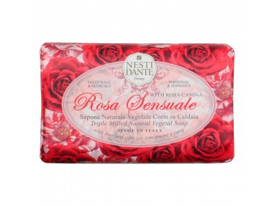 Nesti Dante Rose Sensuale - Мыло Чувственная Роза (очищение и увлажнение) 150мл