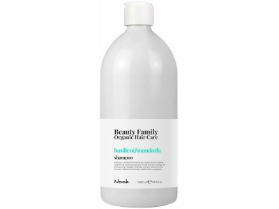 Nook Beauty Family Basilico & Mandorla Shampoo - Шампунь для сухих и тусклых волос 1000мл