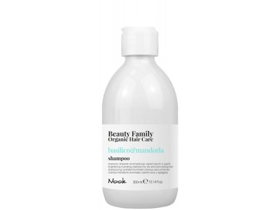 Nook Beauty Family Basilico & Mandorla Shampoo - Шампунь для сухих и тусклых волос 300мл