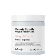 Nook Beauty Family Maqui & Cocco Burro Impacco - Восстанавливающая маска для сухих и поврежденных волос 250мл