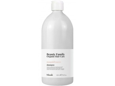 Nook Beauty Family Maqui & Cocco Shampoo - Шампунь восстанавливающий для сухих и поврежденных волос 1000мл