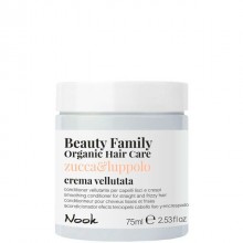 Nook Beauty Family Zucca & Luppolo Crema Vellutata - Крем-кондиционер разглаживающий для прямых и вьющихся волос 75мл