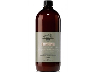 Nook Magic Arganoil Extra Volume Shampoo - Шампунь для придания объёма тонким и наэлектризованным волосам 1000мл