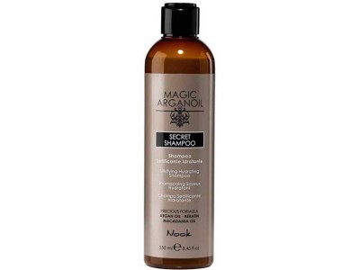 Nook Magic Arganoil Secret Shampoo - Секретный разглаживающий и увлажняющий шампунь "Магия Арганы" 250мл