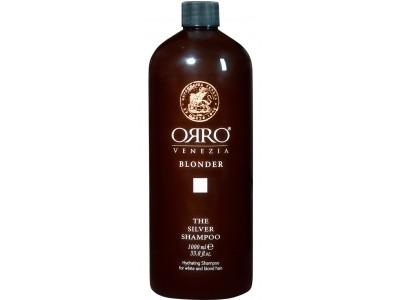 ORRO Blonder Silver Shampoo - Серебряный шампунь для светлых волос 1000мл