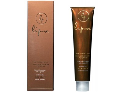 Lipure Hair Cream AOE-Tech - Крем-краска для волос 5 светло-каштановый 60мл