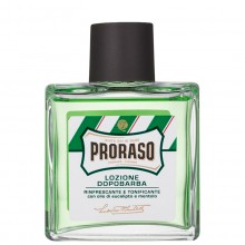 Proraso Green Aftershave Balm Lotion - Лосьон тонизирующий после бритья Зелёный 100мл