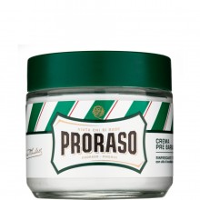 Proraso Green Pre-Shave Cream - Крем до бритья Зелёный 100мл