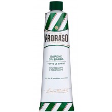 Proraso Green Shaving Cream - Концентрированный Крем-мыло для бритья Зелёный 150мл