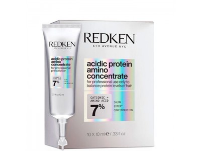 Redken Acidic Protein Concentrate - Концентрат протеиновый для полной и мгновенной трансформации волос 10 х 10мл