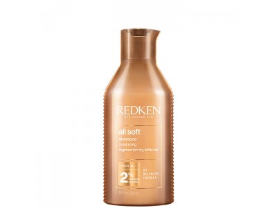 Redken all soft shampoo - Шампунь для питания и смягчения волос 300мл
