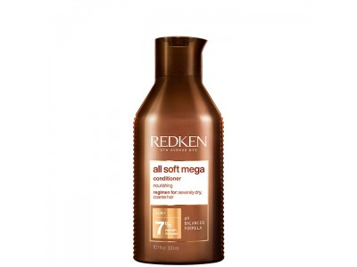 Redken all soft mega Conditioner - Кондиционер для питания очень сухих и ломких волос 300мл