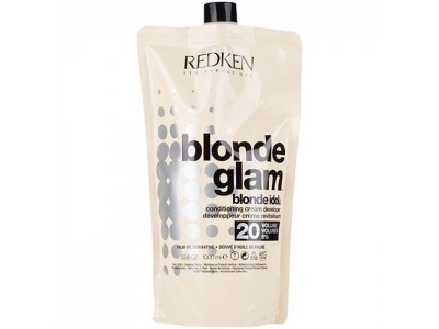 Redken Blonde Glam Conditioning Cream Developer 20 vol (6%) - Проявитель для осветления 6%, 1000мл