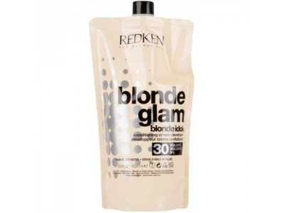 Redken Blonde Glam Conditioning Cream Developer 30 vol (9%) - Проявитель для осветления 9%, 1000мл