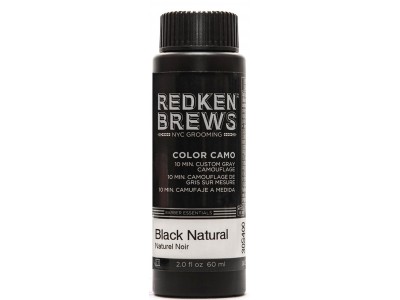 Redken Brews Color Camo Black Natural - Камуфлирующая помада-паста Чёрная 100мл