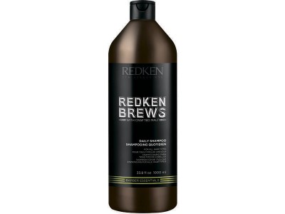 Redken Brews Daily Shampoo - Шампунь для ежедневного ухода за волосами и кожей головы 1000мл