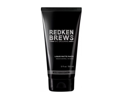 Redken Brews Liquid Matte Paste - Жидкая матирующая паста для волос Средней фиксации 150мл