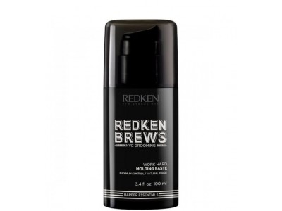 Redken Brews Work Hard Molding Paste - Моделирующая паста для волос 100мл