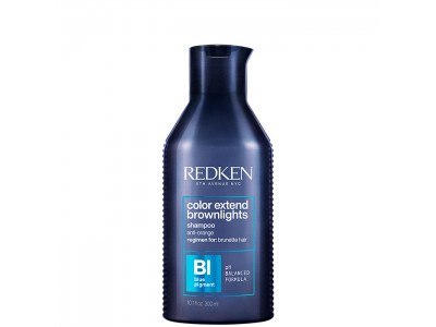Redken color extend brownlights shampoo - Шампунь нейтрализующий для тёмных волос 300мл