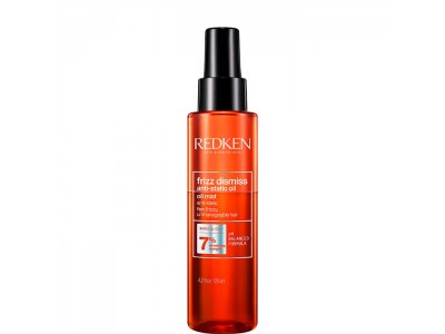 Redken Frizz Dismiss Anti-static oil mist - Масло-спрей для защиты и дисциплины непослушных и вьющихся волос 125мл