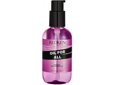 Redken Oil For All - Мультифункциональное масло для блеска и гладкости волос 100мл