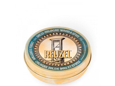 Reuzel Solid Cologne Wood & Spice - Бальзам для ухода за лицом 35гр