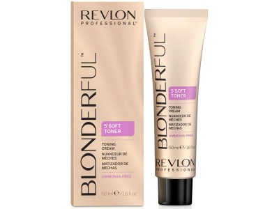 Revlon Professional Blonderful 5`Soft Toner - 5-минутный тонирующий крем 10.01 Экстра Светлый натуральный Пепельный Блондин 50мл
