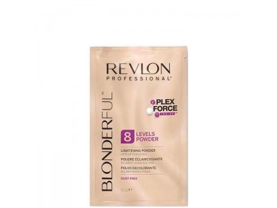 Revlon Professional Blonderful 8 Lightening Powder - Нелетучая Осветляющая пудра для волос 8, 20 х 50гр