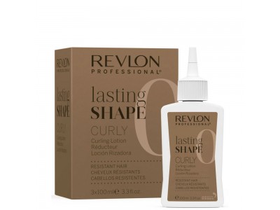 Revlon Professional Lasting Shape Curly Lotion 0 - Лосьон для химической завивки для трудноподдающихся волос 3 х 100мл