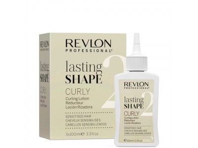 Revlon Professional Lasting Shape Curly Lotion 2 - Лосьон для химической завивки для чувствительных волос 3 х 100мл