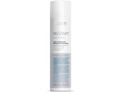 Revlon Professional Re/Start Balance Anti-Dandruff Micellar Shampoo - Мицеллярный шампунь для кожи головы против перхоти и шелушений 250мл