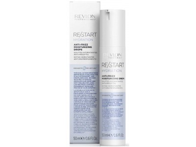 Revlon Professional Re/Start Hydration Anti-Frizz Moisturing Drops - Увлажняющие капли для смягчения волос 50мл