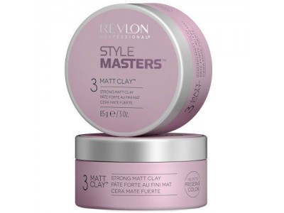 Revlon Professional Style Masters Matt Clay 3 - Глина матирующая и формирующая для волос 85гр
