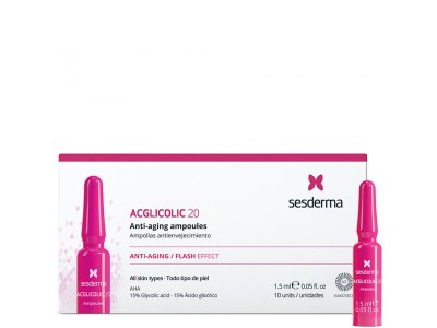 Sesderma Acglicolic 20 Ampoules - Средство в ампулах с Гликолевой кислотой 10 x 1.5мл