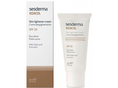 Sesderma Kojicol Skin lightener cream SPF 20 - Депигментирующий крем СЗФ 20, 30мл
