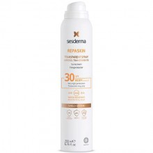 Sesderma Repaskin transparent spray SPF 30 - Солнцезащитный прозрачный спрей СЗФ 30, 200мл