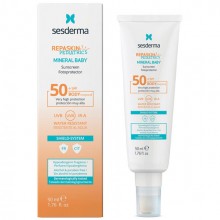 Sesderma Repaskin Pediatrics Mineral baby sunscreen SPF50 - Крем солнцезащитный для детей СЗФ 50, 50мл