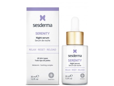 Sesderma Serenity Night serum - Сыворотка ночная для всех типов кожи Липосомальная 30мл