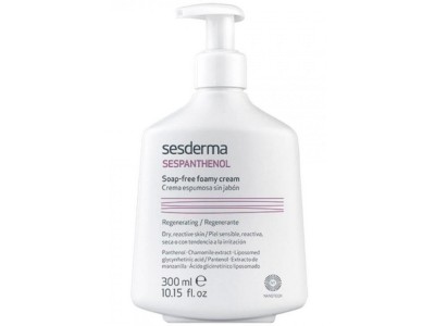 Sesderma Sespanthenol Soap-free foamy cream - Крем-пенка для умывания восстанавливающая 300мл