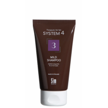 Sim Sensitive System 4 Mild Shampoo 3 - Шампунь №3 для профилактического ежедневного применения для всех типов волос 75мл