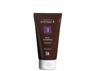 Sim Sensitive System 4 Mild Shampoo 3 - Шампунь №3 для профилактического ежедневного применения для всех типов волос 75мл