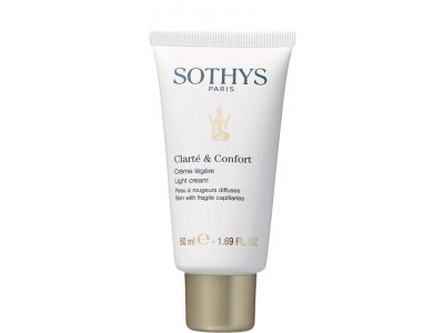Sothys C & C Light cream - Легкий крем для чувствительной кожи и кожи с куперозом 50мл