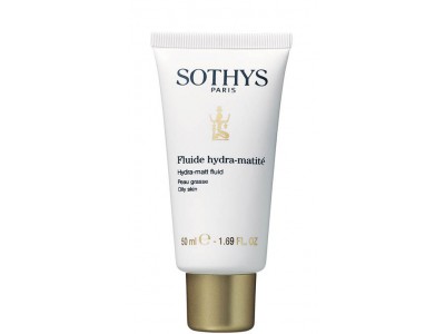 Sothys Oily Skin Hydra-matt fluid - Флюид увлажняющий матирующий для жирной кожи 50мл