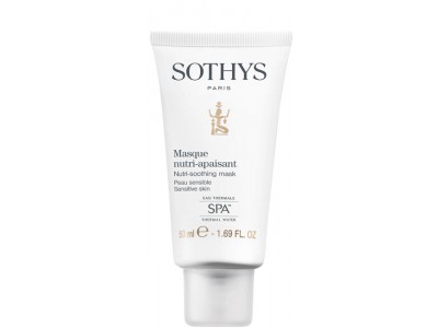 Sothys Sensitive Nutri-soothing mask - Успокаивающая питательная SOS-Маска для чувствительной кожи 50мл