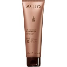Sothys Sun Care Protective lotion face and body SPF30 - Эмульсия для лица и тела СЗФ 30, 125мл