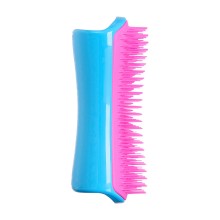 PET TEEZER De-Shedding & Dog Grooming Brush Pink & Blue - Расческа для вычесывания шерсти Розовый/голубой 63 х 150мм
