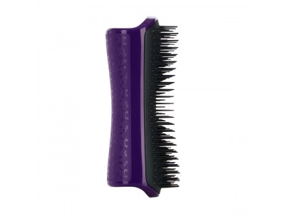 PET TEEZER De-Shedding & Dog Grooming Brush Purple & Grey - Расческа для вычесывания шерсти Фиолетовый/чёрный 63 х 150мм